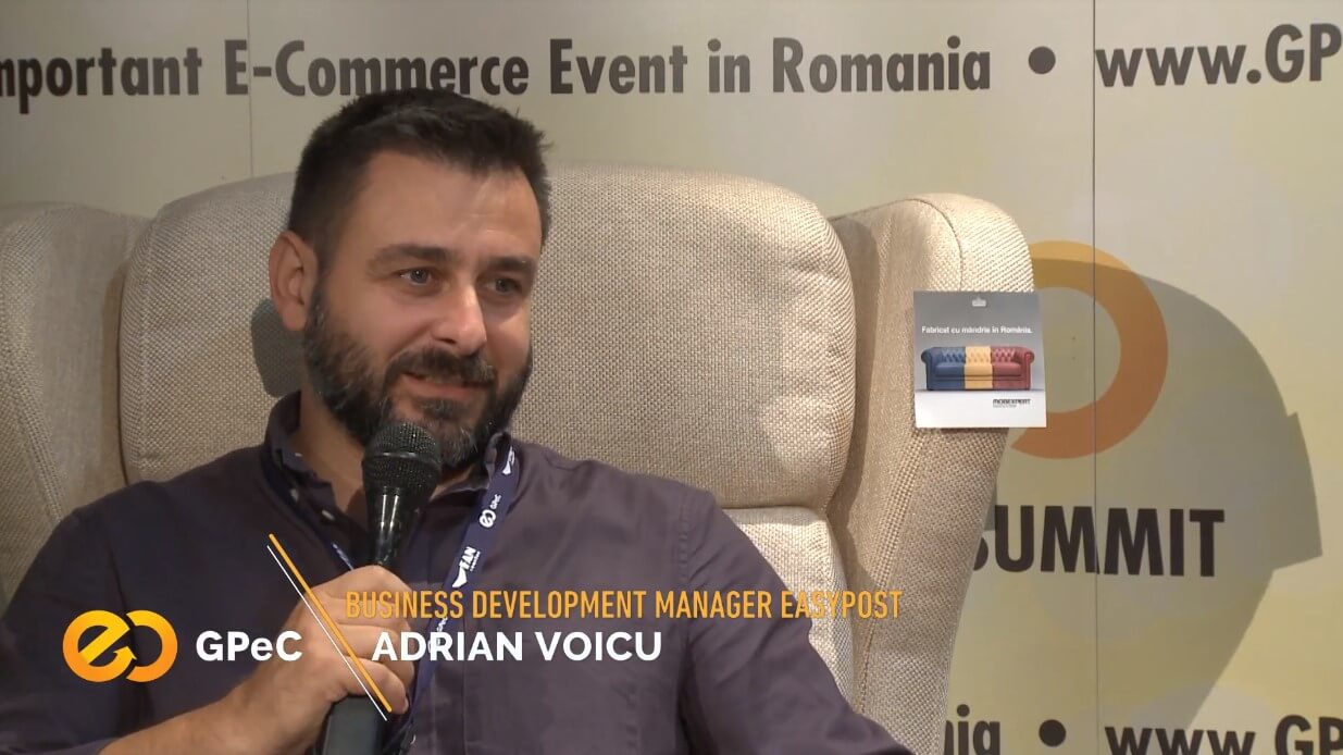 Adrian Voicu (Easypost) interviu la GPeC Summit Mai 2018