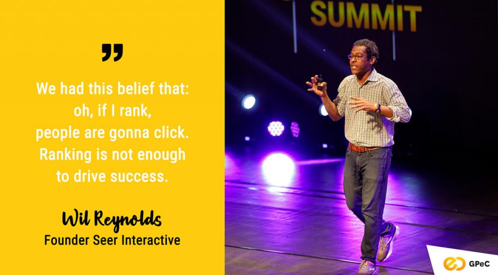 Wil Reynolds - SEO ranking at GPeC SUMMIT